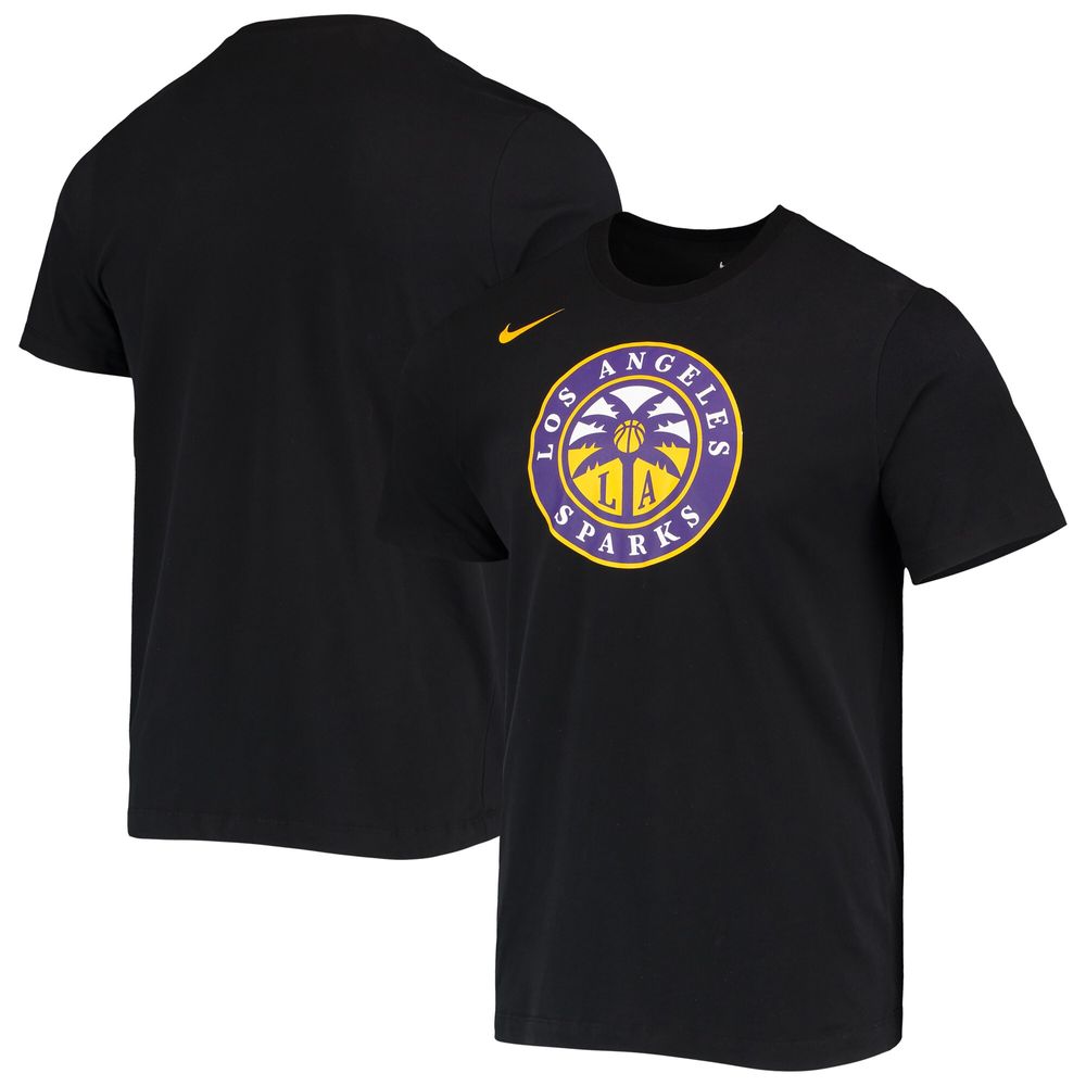 Women's Nike Black Los Angeles Sparks Logo Performance T-Shirt