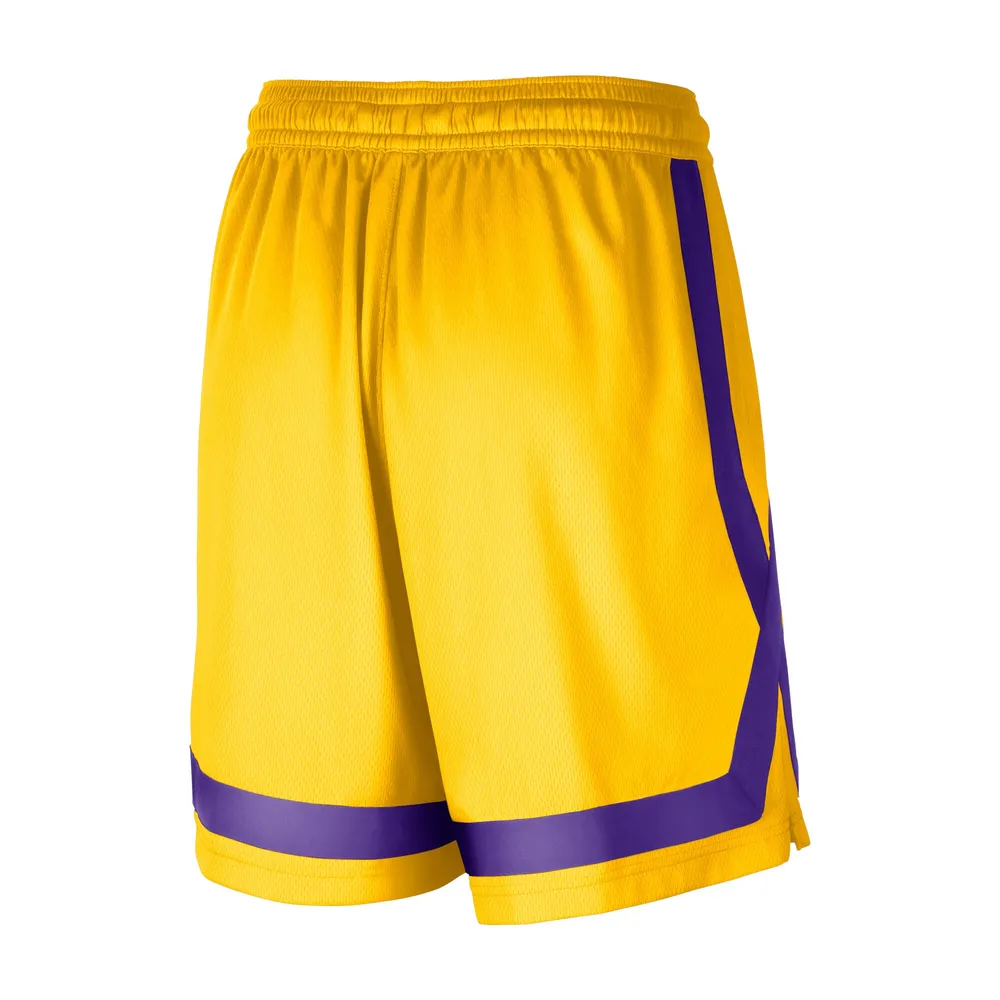 Short d'entraînement Nike Los Angeles Sparks pour femme - Jaune