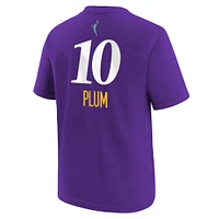 Youth Nike Kelsey Plum Purple Los Angeles Sparks Explorer Edition Name & Number T-Shirt