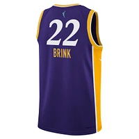 Youth Nike Cameron Brink Purple Los Angeles Sparks 2024 WNBA Draft Explorer Edition Victory Player Jersey