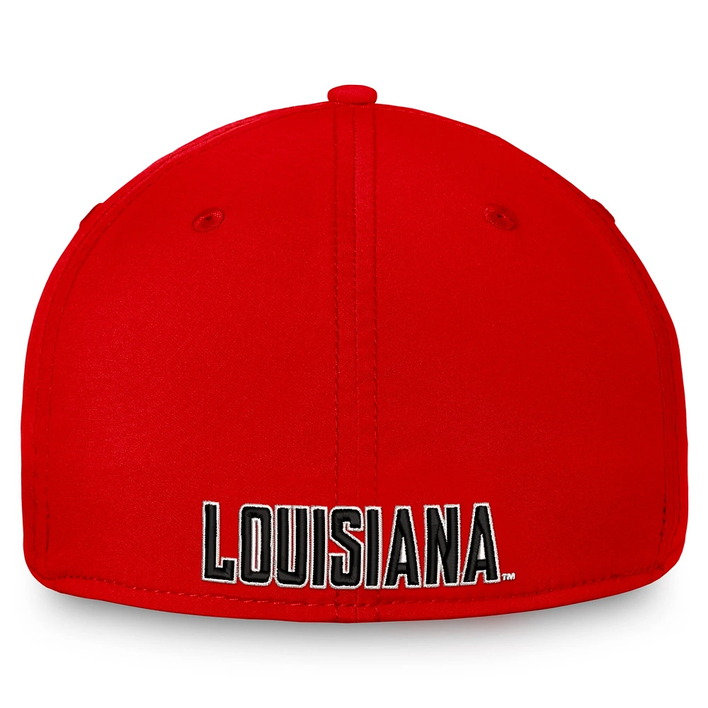 Men's Top of the World Cardinal Louisiana Ragin' Cajuns Reflex 2.0 Logo Flex Hat