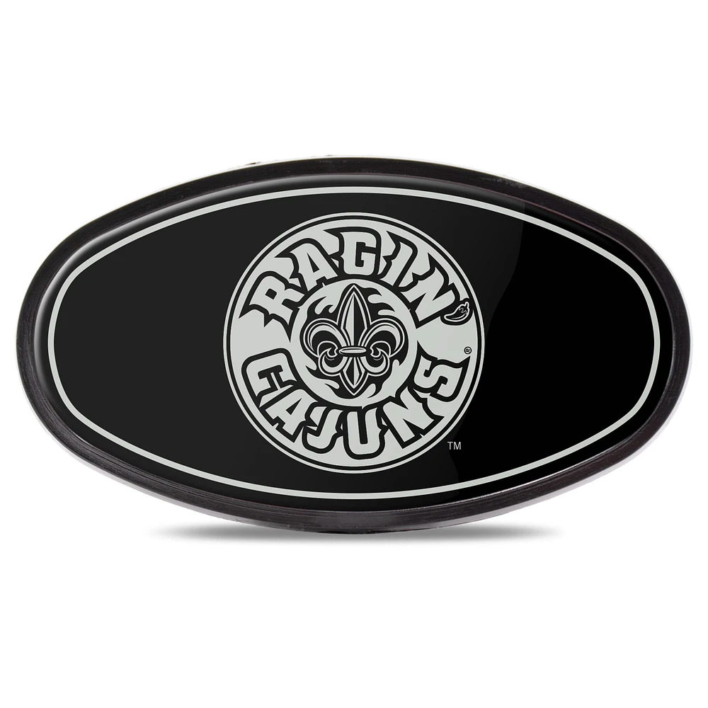 WinCraft Louisiana Ragin' Cajuns Oval Color-Covered Tailgate Hitch Cover