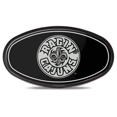 WinCraft Louisiana Ragin' Cajuns Oval Color-Covered Tailgate Hitch Cover