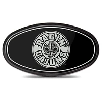 WinCraft Louisiana Ragin' Cajuns Oval Color-Covered Tailgate Hitch Cover