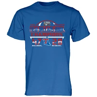 Men's Blue 84 Royal Louisiana Tech Bulldogs 2015 New Orleans Bowl Champions T-Shirt