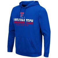 Men's Colosseum Royal Louisiana Tech Bulldogs Lantern Pullover Hoodie