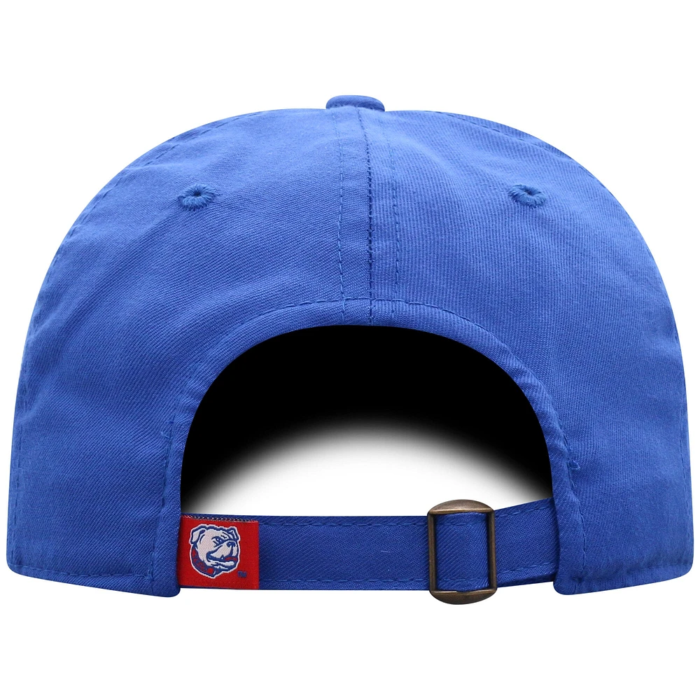Men's Top of the World Royal Louisiana Tech Bulldogs Staple Adjustable Hat