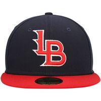 Men's New Era Navy Louisville Bats Authentic Collection Team Alternate 59FIFTY Fitted Hat