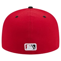 Men's New Era Red Louisville Bats Copa de la Diversión 59FIFTY Fitted Hat
