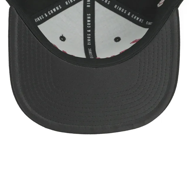 Men's Louisville Black Caps Rings & Crwns Black Team Fitted Hat