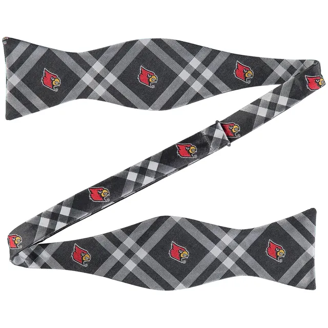Louisville Cardinals Checkered Tie