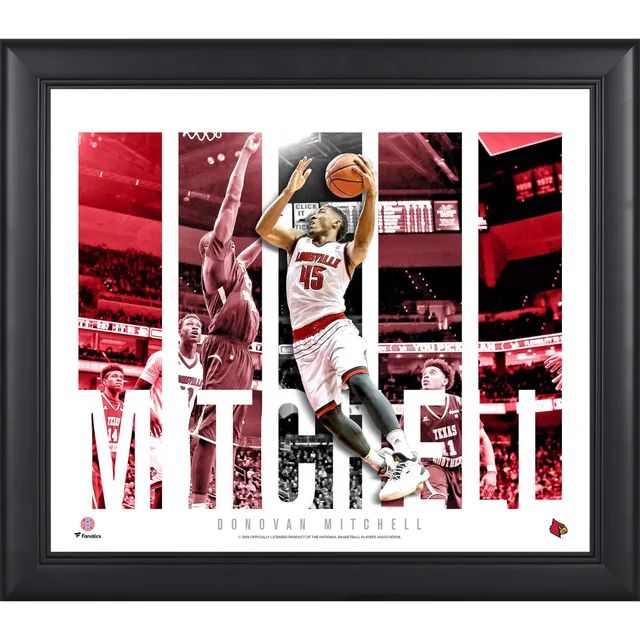 Lids Donovan Mitchell Utah Jazz Fanatics Authentic Framed 15 x 17 Impact  Player Collage with a Piece of Team-Used Basketball - Limited Edition of  500