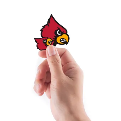 Louisville Cardinals Fathead 5-Piece Mini Decal Set
