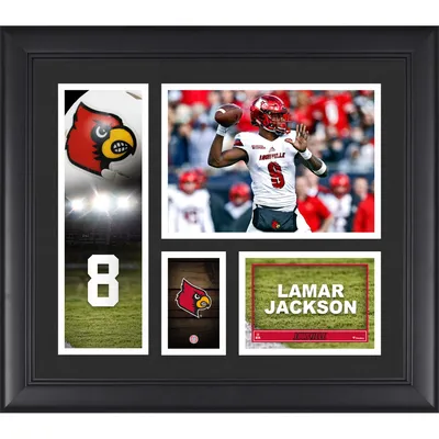 Lids Lamar Jackson Baltimore Ravens Fanatics Authentic Framed 15 x 17  Stars of the Game Collage