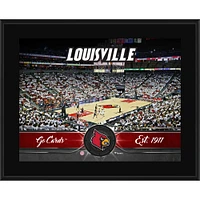 Louisville Cardinals 10.5'' x 13'' Sublimated Basketball Plaque