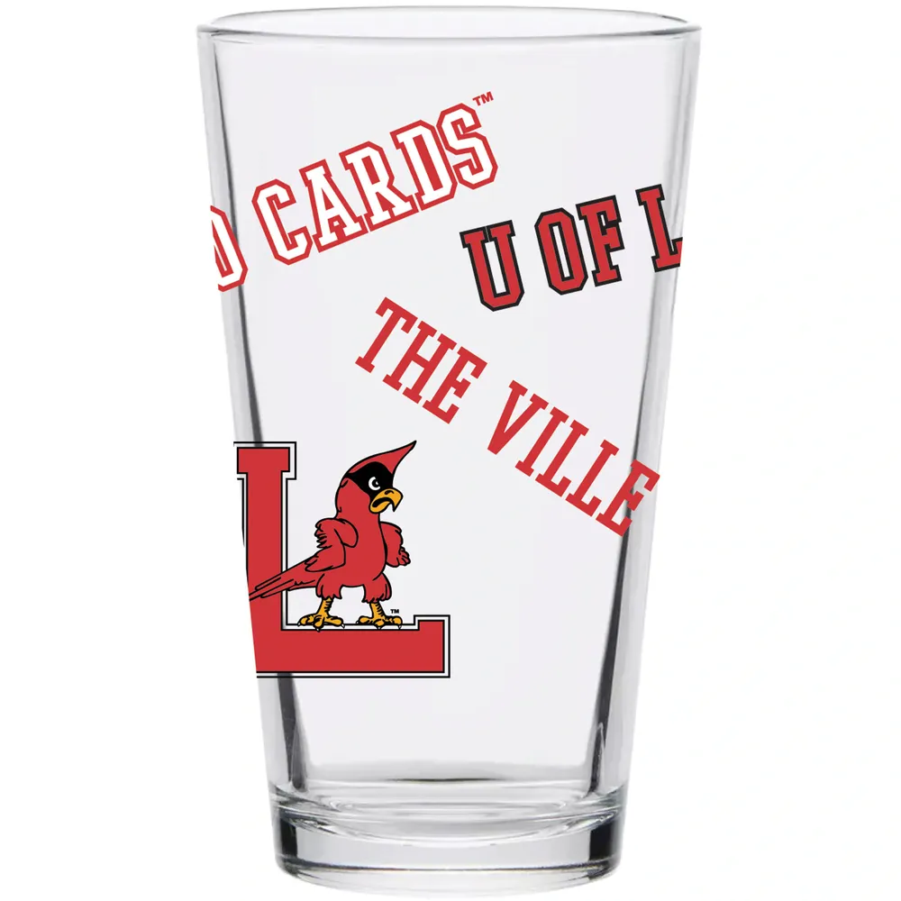 Louisville Cardinals 16oz. Mixing Glass