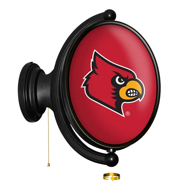 The Fan-Brand Louisville Cardinals: Round Slimline Lighted Wall