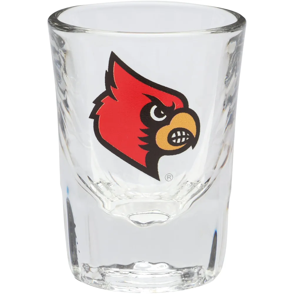 Cardinaux de Louisville 2 oz. Verre à Shot Collector Cannelé