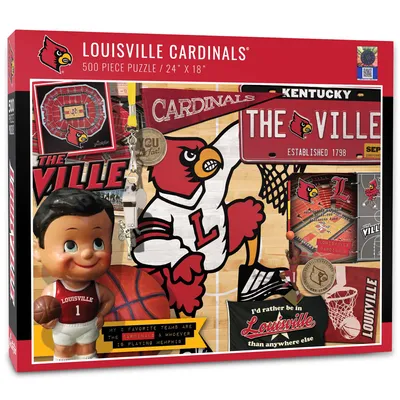 Louisville Cardinals 500-Piece Retro Series Puzzle