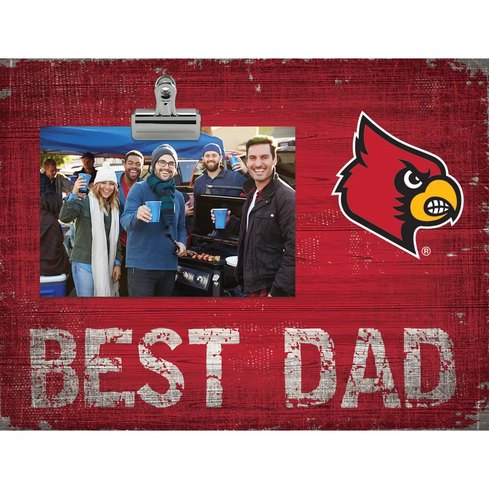 WinCraft Louisville Cardinals Personalized 11'' x 17'' Fan Cave Wood Sign