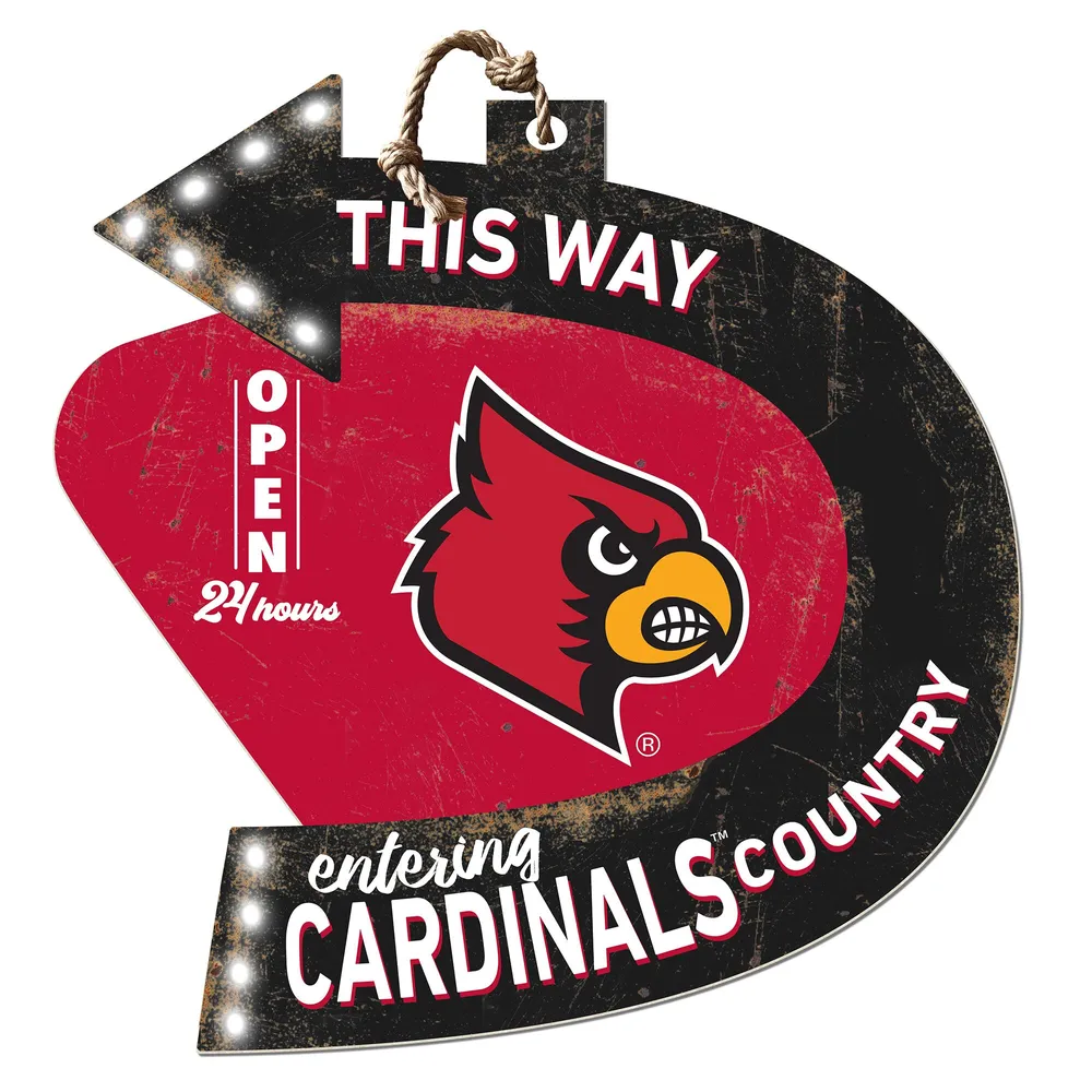 Lids Louisville Cardinals Arrow Sign