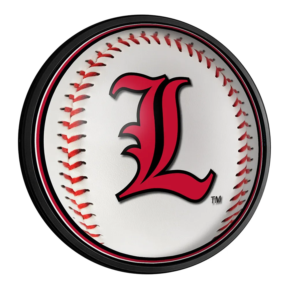 Lids Louisville Cardinals Baseball 18'' Round Slimline Illuminated Wall Sign