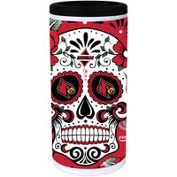 Louisville Cardinals Dia Stainless Steel 12oz. Slim Can Cooler