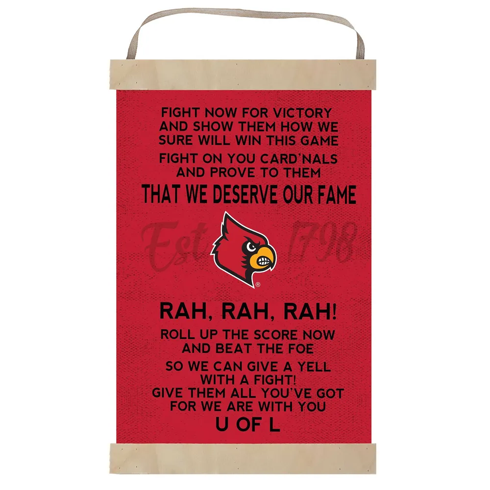 Lids Louisville Cardinals Fight Song Banner Sign
