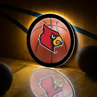 Louisville Cardinals LED Wall Basketball