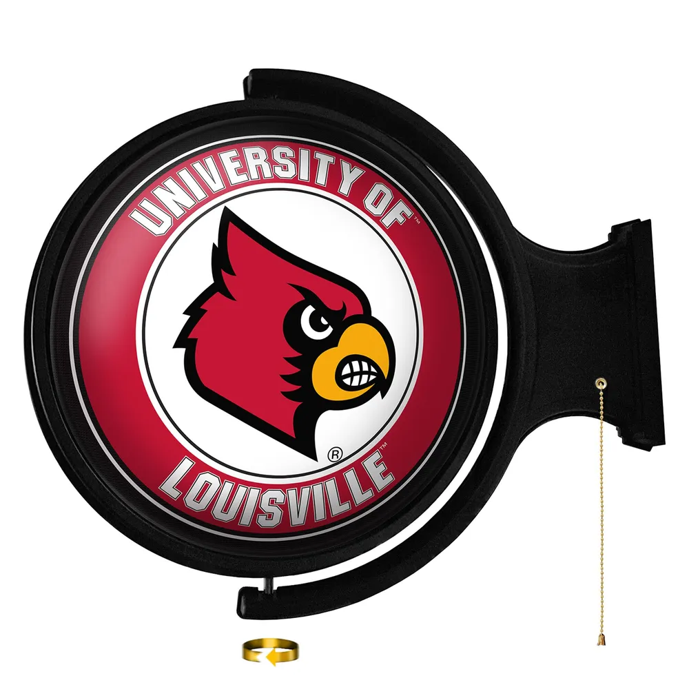 Lids Louisville Cardinals Mascot 21'' x 23'' Rotating Lighted Wall Sign