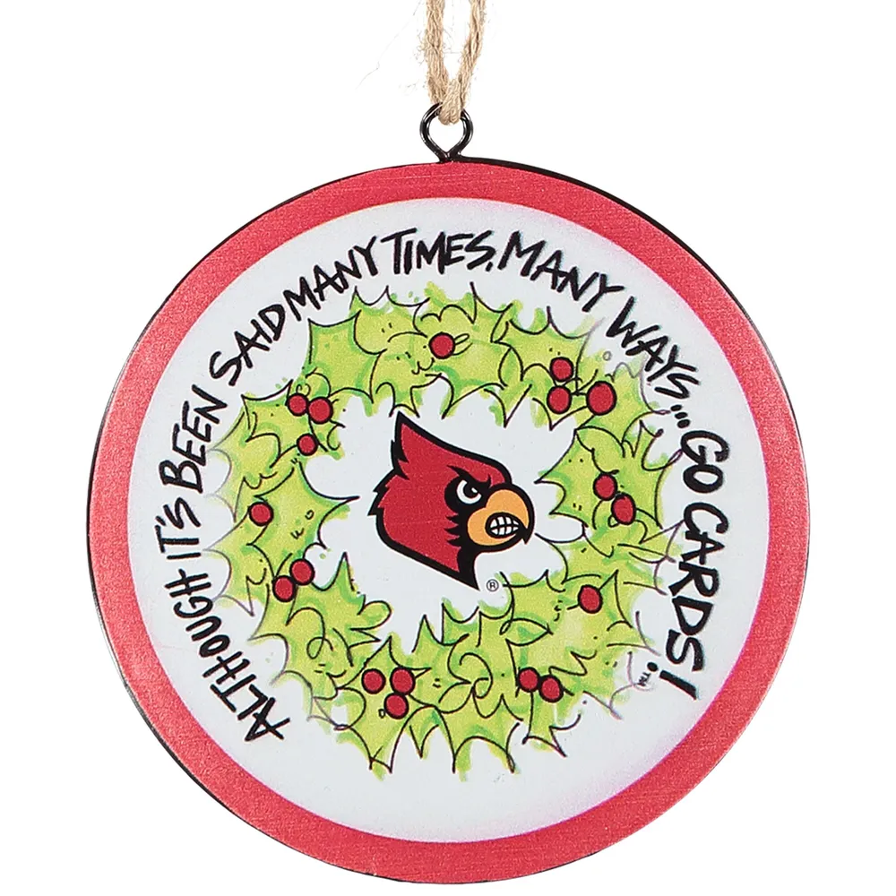 Lids Louisville Cardinals Metal Ornament
