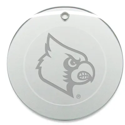 Louisville Cardinals Round Logo Ornament