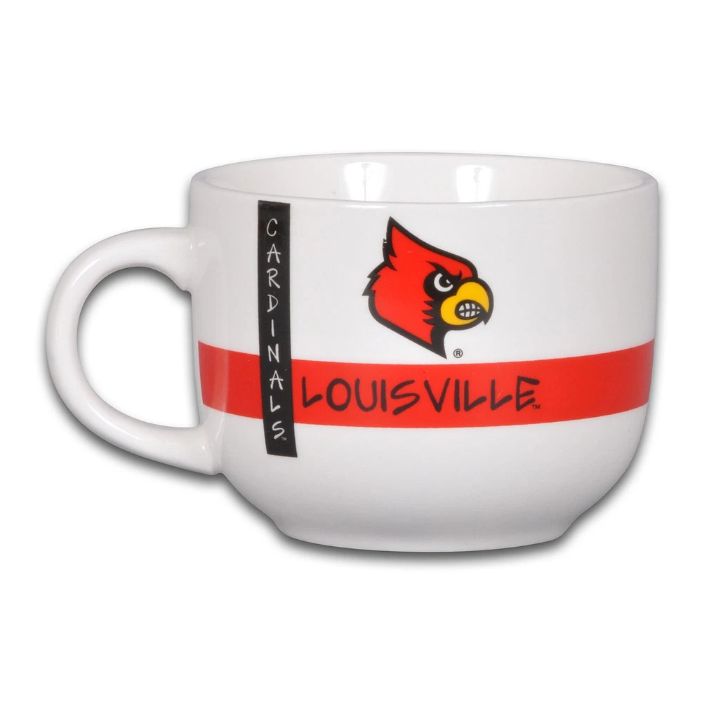 Tasse à soupe de l'équipe des cardinaux de Louisville