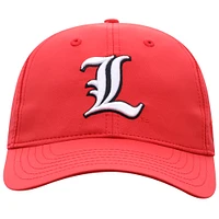 Men's Top of the World  Red Louisville Cardinals Victory Trainer Adjustable Hat