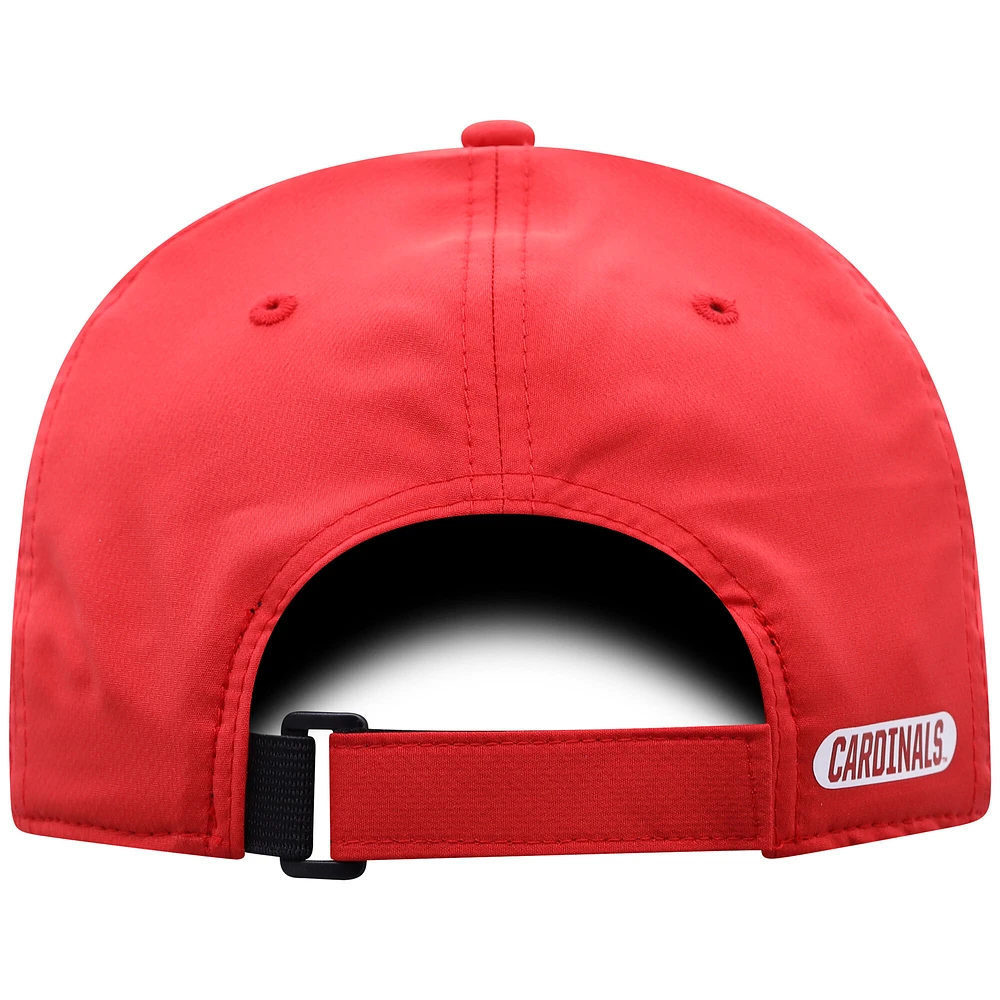 Men's Top of the World  Red Louisville Cardinals Victory Trainer Adjustable Hat