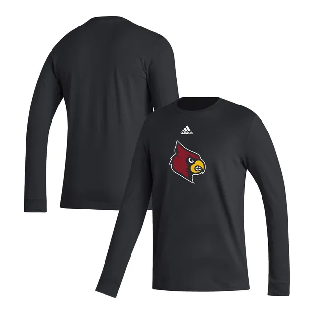 Lids Louisville Cardinals adidas Locker Logo Fresh Long Sleeve T-Shirt -  Black