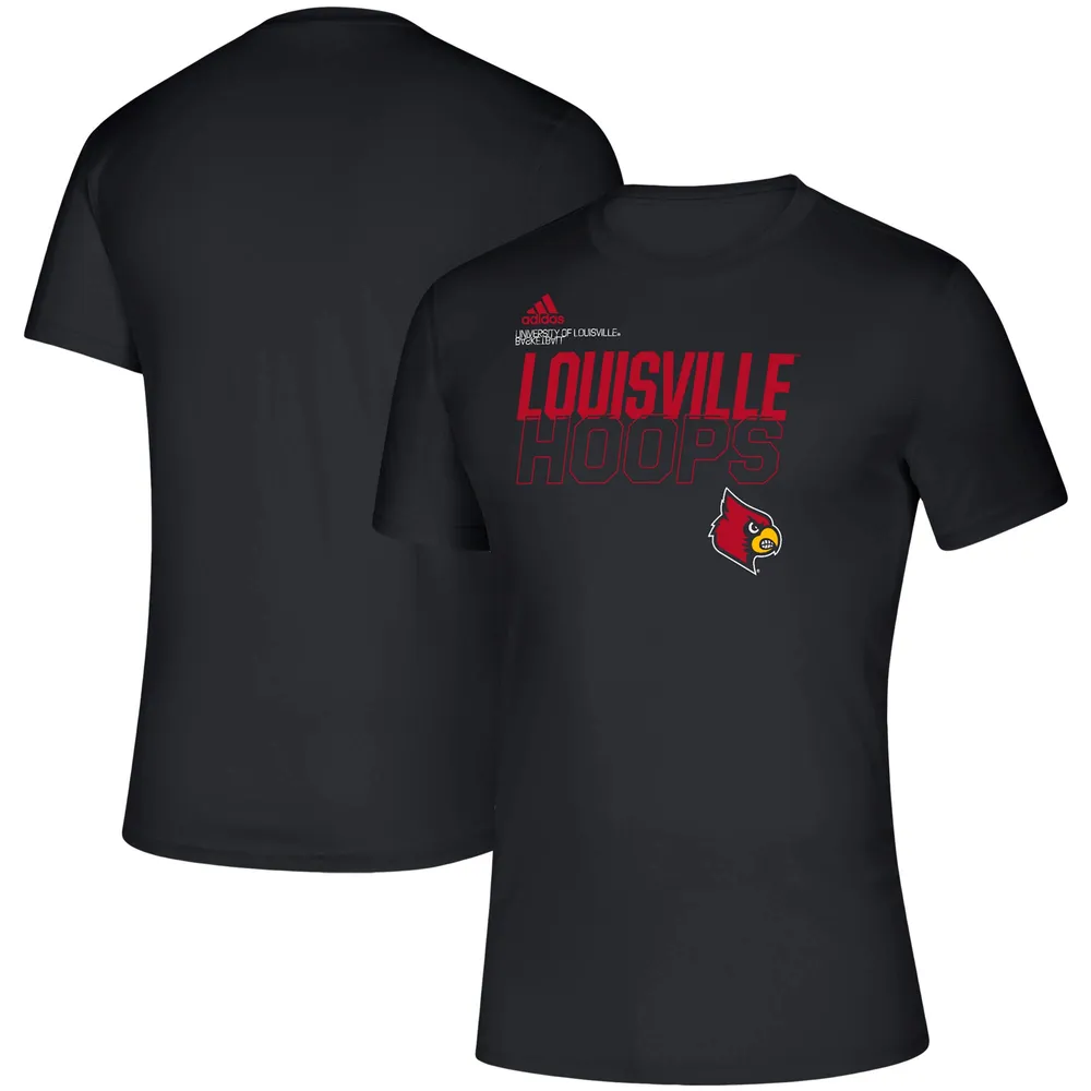 Lids Louisville Cardinals adidas On Court Basketball Creator Performance T- Shirt - Black