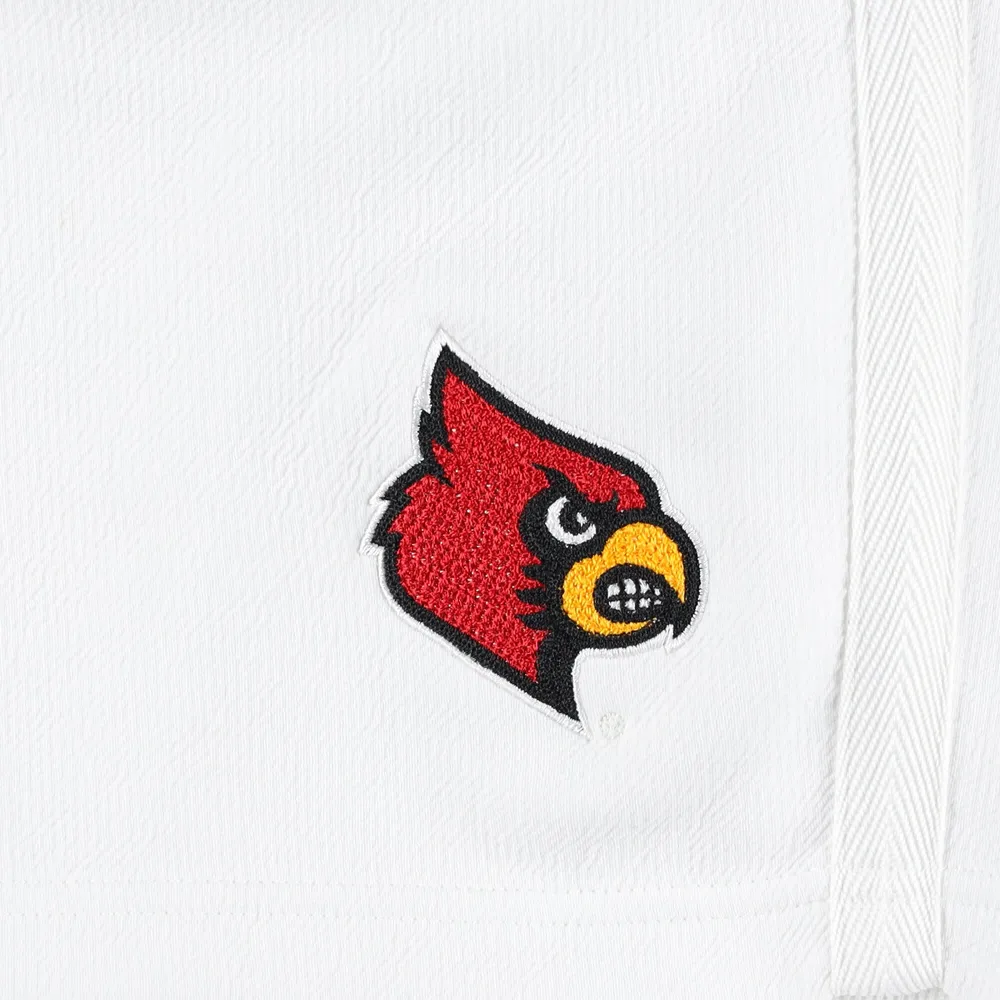 Men's adidas Cream Louisville Cardinals Zero Dye AEROREADY Shorts