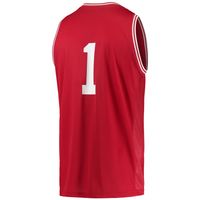 Men's adidas #1 Louisville Cardinals Reverse Retro Jersey