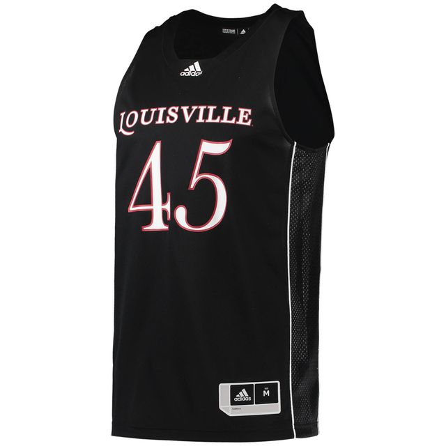 Maillot de basket-ball Swingman adidas #45 Louisville Cardinals noir pour homme