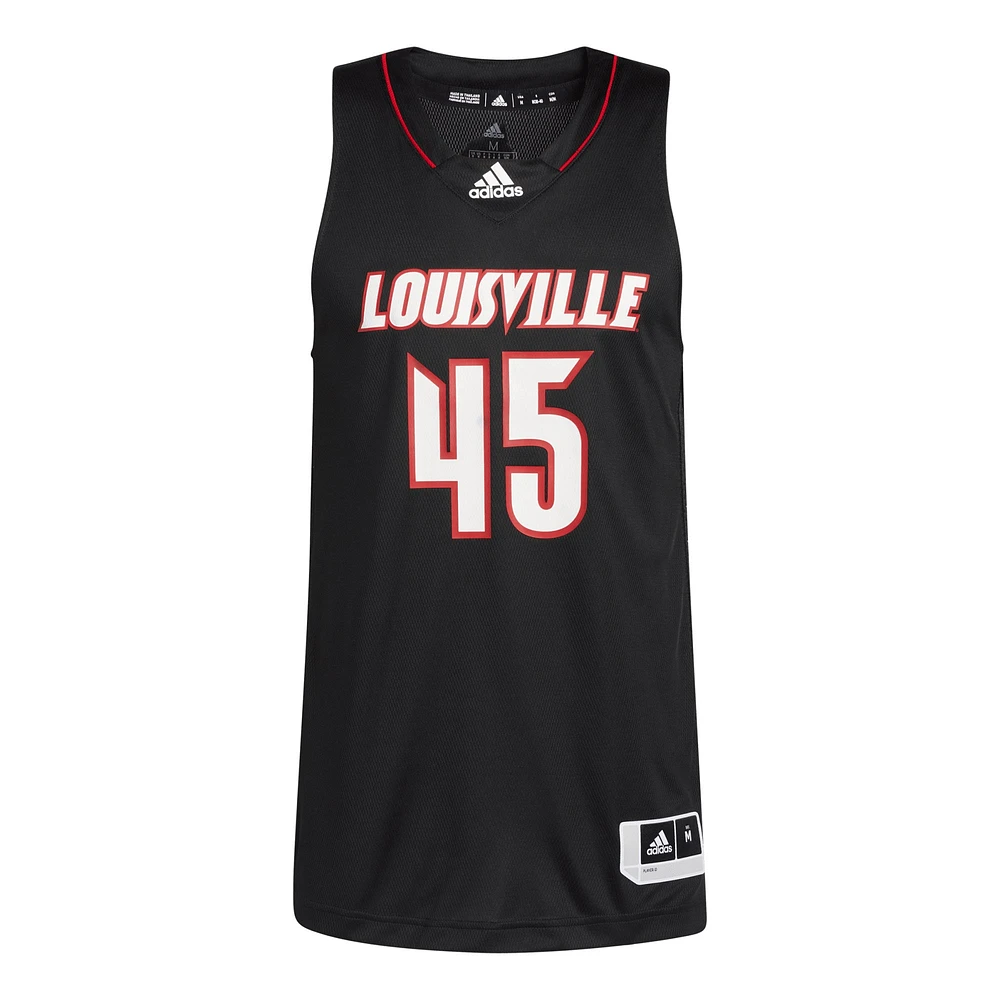 Maillot adidas #45 Louisville Cardinals Swingman pour homme