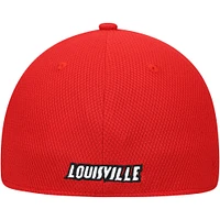 Men's adidas Red Louisville Cardinals 2021 Sideline Coaches AEROREADY Flex Hat