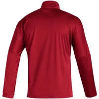 Men's adidas Red Louisville Cardinals 2021 Sideline Primeblue Quarter-Zip Jacket