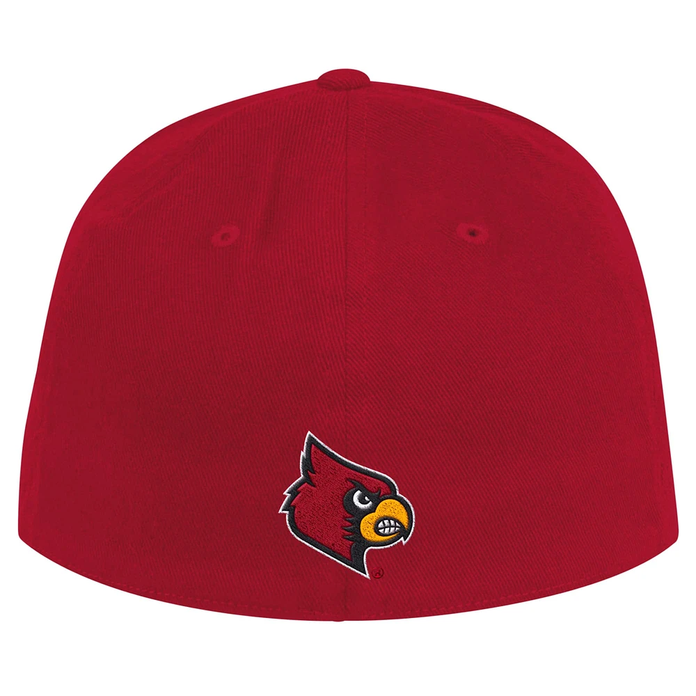 Men's adidas Red Louisville Cardinals Chant Flex Hat