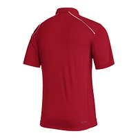 Men's adidas Red Louisville Cardinals Coaches AEROREADY Polo