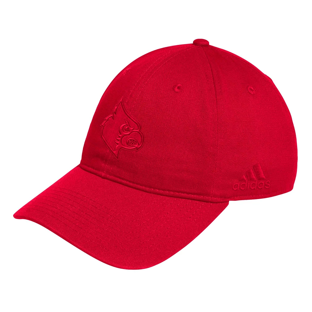 Casquette ajustable souple et tendance adidas Louisville Cardinals pour homme