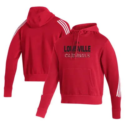 Louisville Cardinals adidas Fashion Pullover Hoodie - Red