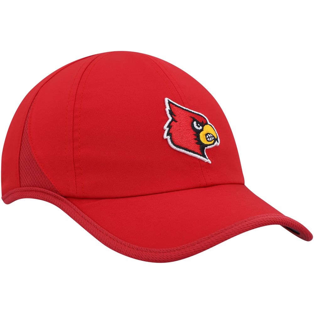 Men's adidas Red Louisville Cardinals Superlite AEROREADY Adjustable Hat