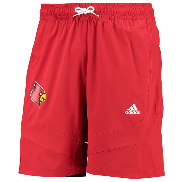 Short de basket-ball adidas rouge Louisville Cardinals Swingman AEROREADY pour hommes