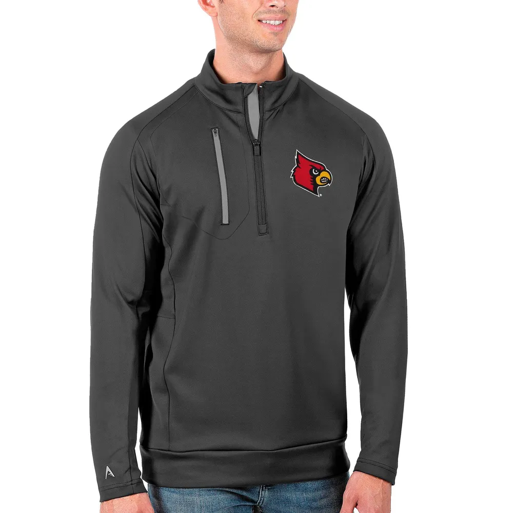 Lids Louisville Cardinals Antigua Big & Tall Generation Quarter-Zip  Pullover Jacket